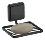 Jabonera Aérea Moderna Ducha Baño Acero Negro - Imagen 2