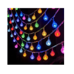 Guirnalda luces guía led multicolor interior y exterior