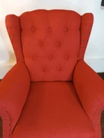 Sillón Butaca Capitoneada Con Tachas Bergere 2 Años De Garantia - Imagen 3