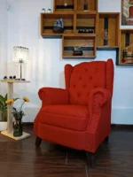 Sillón Butaca Capitoneada Con Tachas Bergere 2 Años De Garantia - Imagen 4