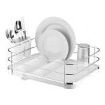 Escurridor de platos acero carbonado 2 años garantía blanco