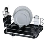 Escurridor de platos acero carbonado 2 años garantía plateado