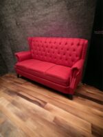 Sofa Sillon 2 Cuerpo Capitoneado Acabado Premium Con Tachas - Imagen 5