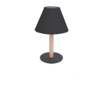 Luminaria portátil nórdica negra BI6672