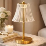 Lampara Portatil Veladora Acrilico Con Sensor Para Encender