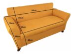 Sillón Sofá Living 4 Cuerpos Tela Lavable 2 Años De Garantía - Imagen 2