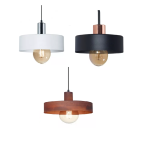 Colgante De Techo Metálico Moderno Minimalista 40cm