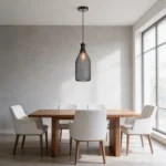 Lámpara Colgante Luminaria Techo Jaula Botella