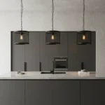 Lampara Colgante Luminaria Techo Metálico Industrial Moderno