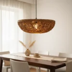 Colgante En Fibra Natural 50cm De Diametro