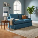 Sillón Sofá Living Moderno Premium 200cm Tela Lavable