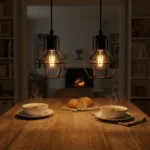 2 Lampara Gota Filamento Led 6w E27 Luz Cálida