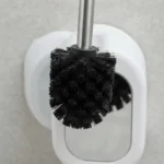 Cepillo Escobilla Inodoro Cerdas Plástico Resistente C/cajón Blanco - Imagen 2