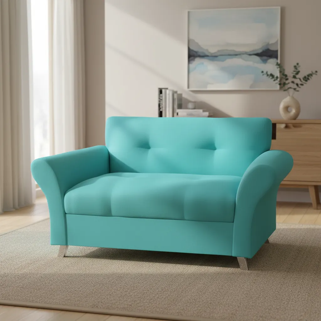 D_NQ_NP_2X_639510-MLU107390269751_022026-F Sillón Sofá 2 Cuerpos Living Tela Lavable 2 Años De Garantia - Imagen 1