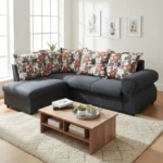 Juego Living Sofa Chaise Longue Aspen 210cmx160cm Garantia
