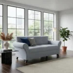 Sillón Sofá 3 Cuerpos Living Tela Lavable 2 Años De Garantia