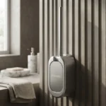 Cepillo Escobilla Inodoro Cerdas Plástico Resistente C/cajón Plateado - Imagen 3