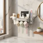 Dispensador Pasta De Diente Porta Cepillo Y Porta Secador