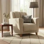 Butaca Tela Lavable Moderna Nórdica 2 años Garantia