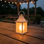 Farol Eléctrico Decorativo Llama De Fuego Home A Pila Simil