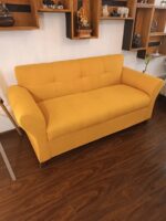 Sillón Sofá Fresh Living 2 Cuerpos Tela Lavable 2 Años De Garantía - Imagen 4
