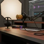 Micrófono De Radiodifusión Y Grabación Studio Condensador