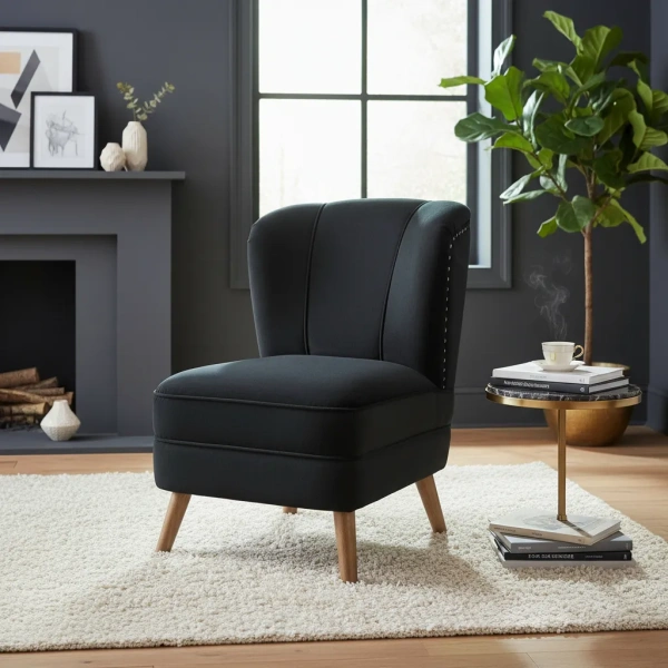 Butaca Sillon Poltrona Julie Tela Moderno 2 Años Garantia