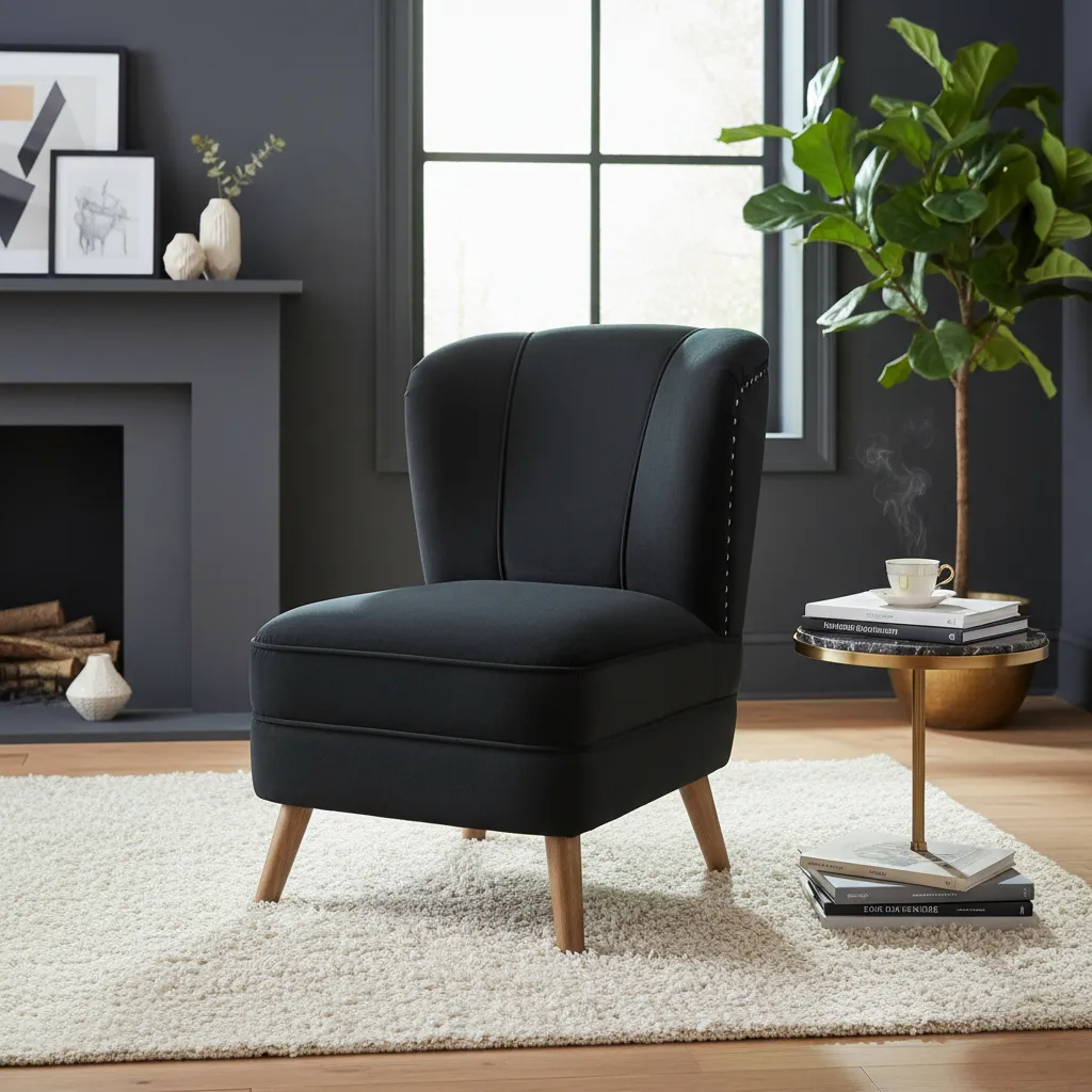 D_NQ_NP_2X_767789-MLU93270879262_092025-F Butaca Sillon Poltrona Julie Tela Moderno 2 Años Garantia - Imagen 1