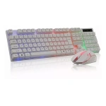 Teclado Y Mouse Gamer Retroiluminado Con Luces Led Bosston