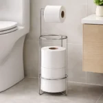 Dispensador Y Porta Rollo Papel Higienico Acero Inoxidable