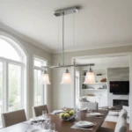 Lampara Colgante De Techo Elegante 3 Luces Tulipas Luminaria