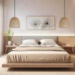 Lampara Colgante Luminaria Techo Vintage Bambú Moderno - Imagen 3