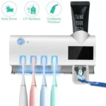 Esterilizador Automático Antibacterial Dispensador Pasta Uv Blanco - Imagen 6