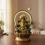 Fuente De Agua Cantaros Monje Led Relajacion Meditacion Ganesha