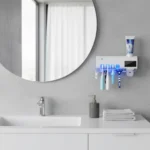 Esterilizador Automático Antibacterial Dispensador Pasta Uv Blanco