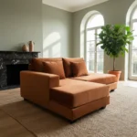 Sofá Sillón Esquinero 2.20mts Moderno Da Vinci Premium 2años