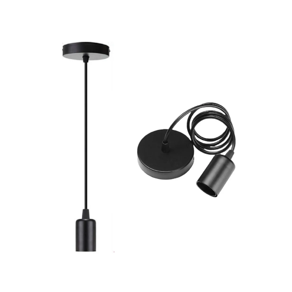 Lámpara Colgante Luminaria Techo Minimalista Vintage 1 Luz