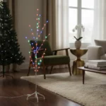 Arbol De Navidad 150 Cm Led Multicolor Bolitas Arbolito Navideño