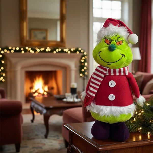Grinch 40cm Adorno Navidad Muñeco Decoración Navideño