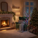 Arbol De Navidad 150 Cm Led Multicolor Bolitas Arbolito Navideño - Imagen 2