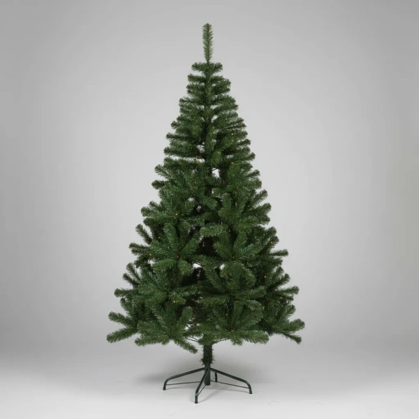 Árbol Navidad Premium 210 Cm Frondoso Con Luces 950