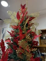Ramas Ramitas Grande 75cm Navideña Decoracion Arbol Navidad Dorado - Imagen 3