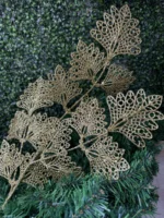 Ramas Ramitas Grande 75cm Navideña Decoracion Arbol Navidad Dorado - Imagen 4