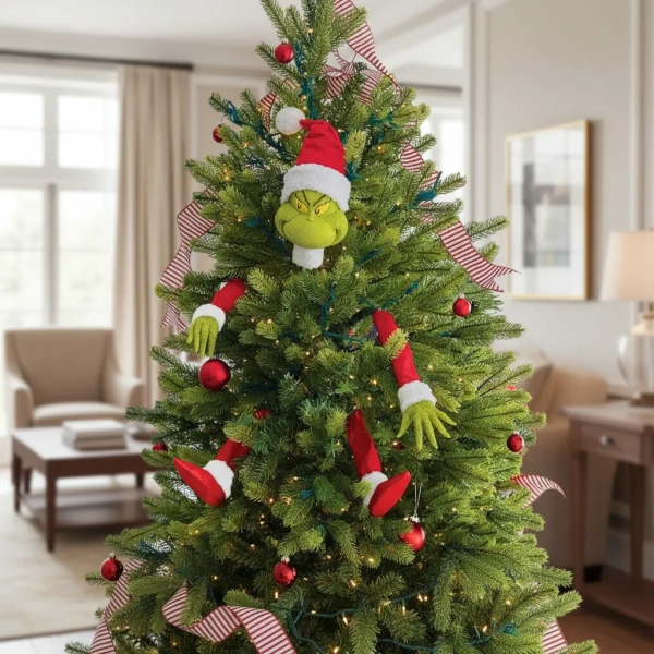 Muñeco Grinch Adorno Árbol De Navidad Decoracion Navideña