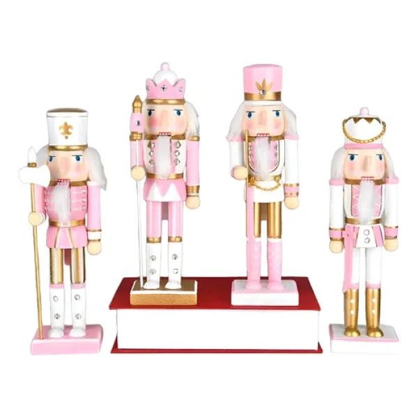 Adorno Navideño Cascanueces Madera 25cm Navidad