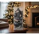 Set Adornos Navideños 21 Piezas Verde Oscuro Chirimbolos Variados Diseños