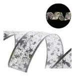 Guia Guirnalda Cinta Luces Led Navidad Decoraciones Navideña Plateado - Imagen 5