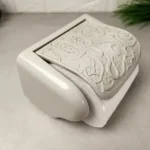 Dispensador Papel Higiénico Porta Rollo Beige - Imagen 4