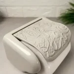 Dispensador Papel Higiénico Porta Rollo Beige - Imagen 3