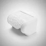 Dispensador Papel Higiénico Porta Rollo Blanco - Imagen 3